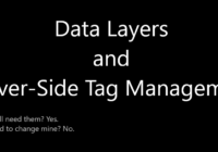 data layers and server-side tag management